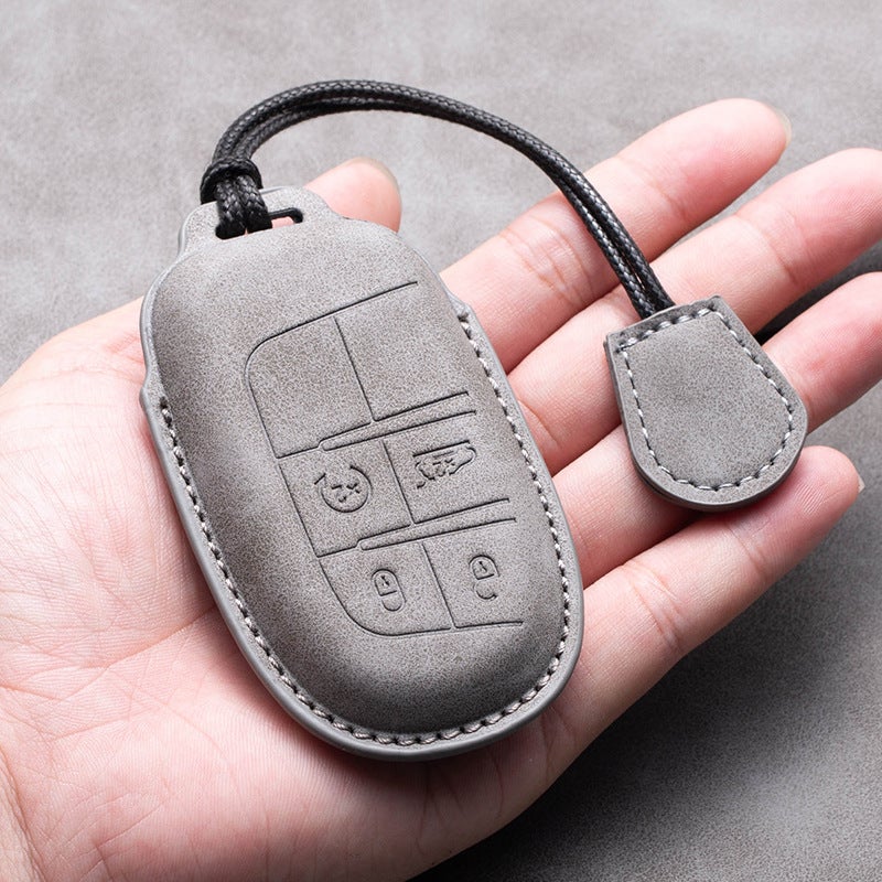 Suitable For Jeep Compass Key Cover Free Light Liberty Commander Phev Sheepba Key Protection - Image 4